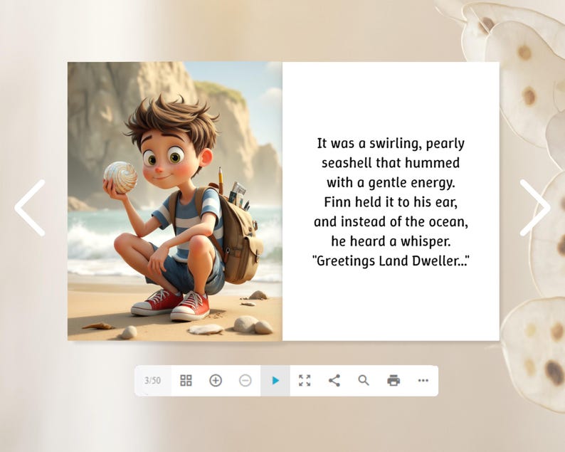 Kids eBook, Children Book, Kids Story Book Children's Books Bedtime Book, Digital Download, Narrated Story Courage Responsibility Compassion