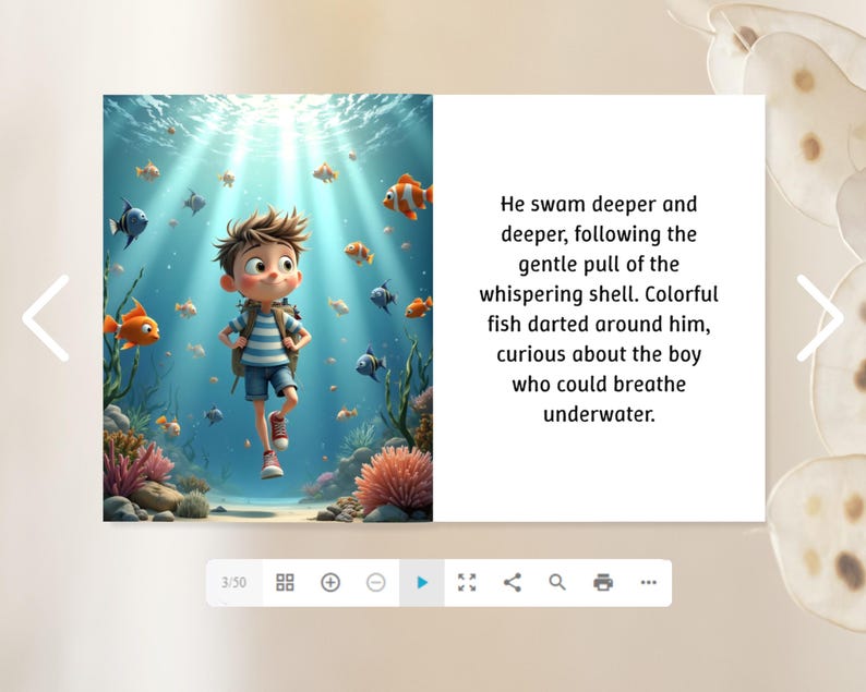 Kids eBook, Children Book, Kids Story Book Children's Books Bedtime Book, Digital Download, Narrated Story Courage Responsibility Compassion