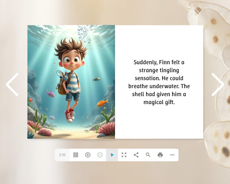 Kids eBook, Children Book, Kids Story Book Children's Books Bedtime Book, Digital Download, Narrated Story Courage Responsibility Compassion